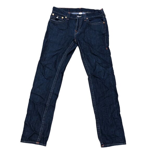 Vintage True Religion Jeans Size 33 SKINNY Blue - Picture 6 of 6